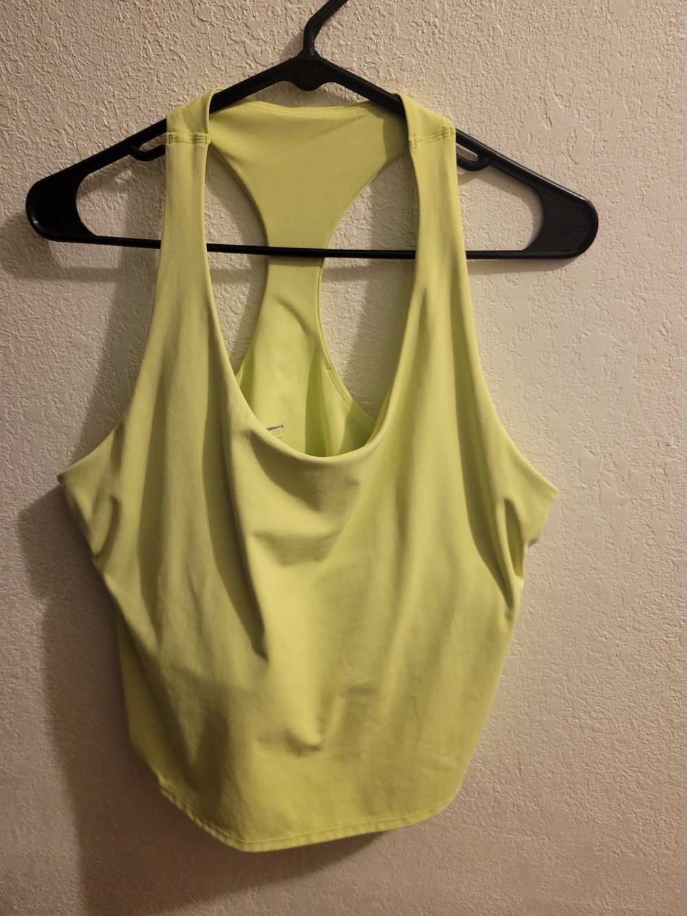Old Navy Neon Yellow Racerback Tank